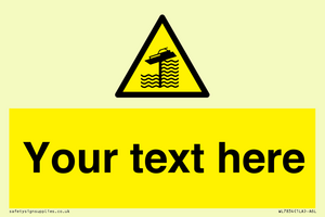 Custom warning grounding on weir